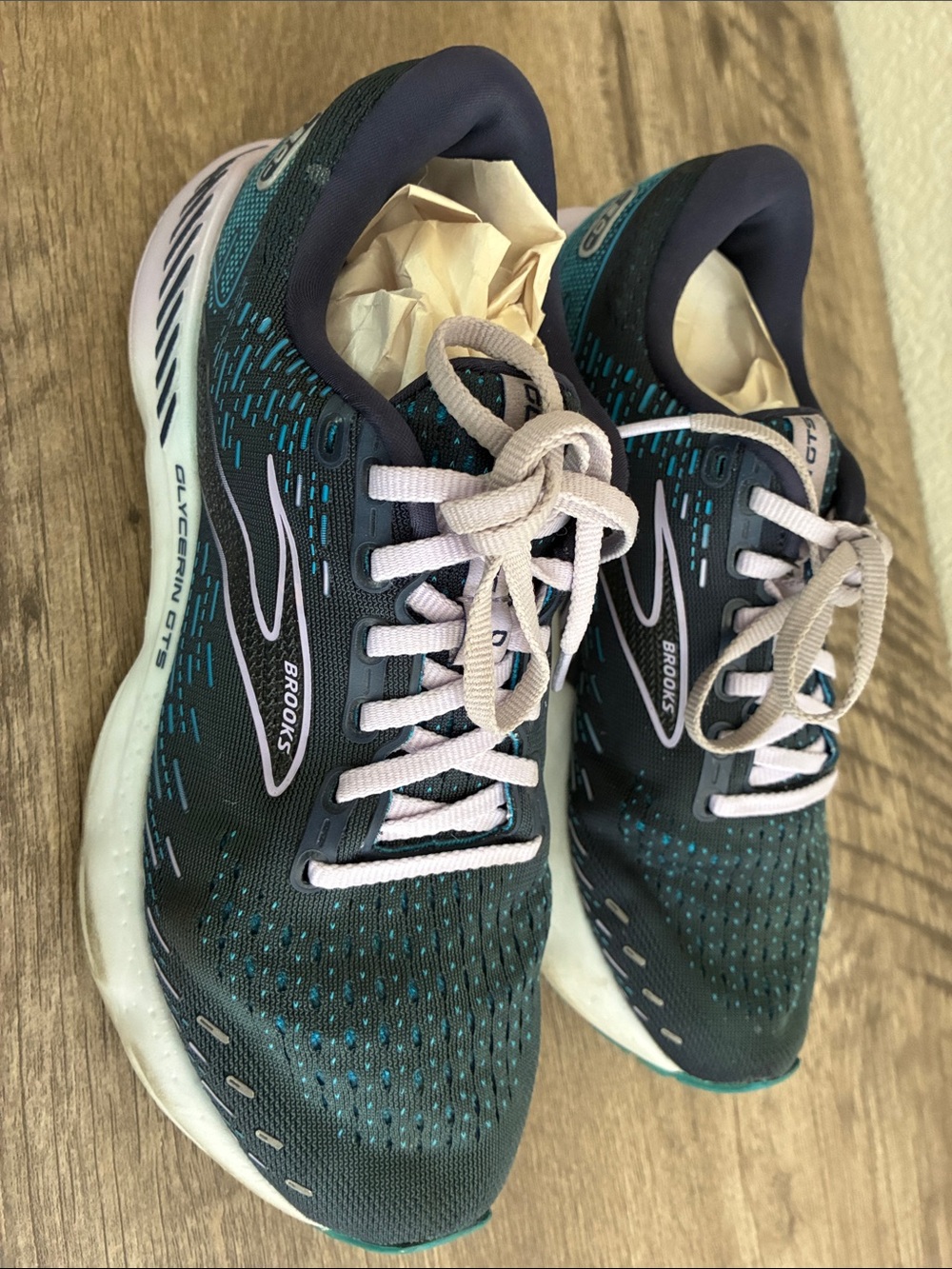 Brooks Women’s Running Shoes - Teal, Blue, Lavender, & White